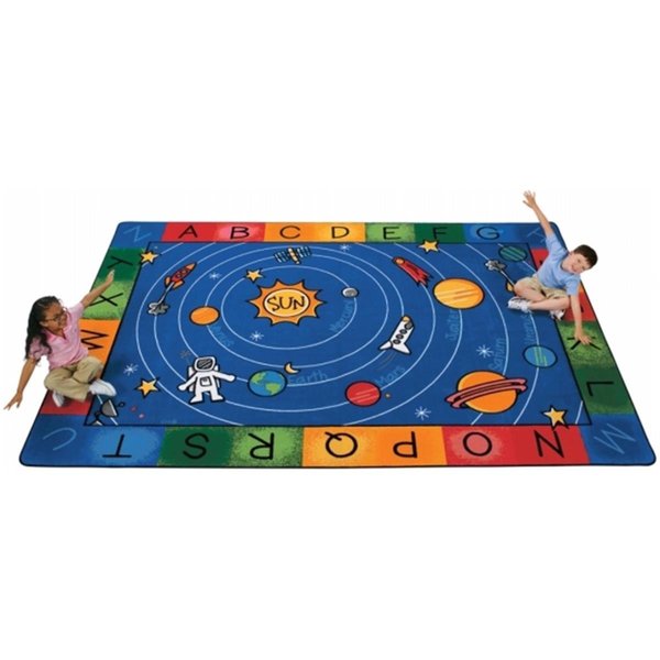 Carpets For Kids Milky Play Literacy 5.83 ft. x 8.33 ft. Rectangle Rug 5400